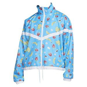 NIKE Fruit Print Jacket Swish Windbreaker